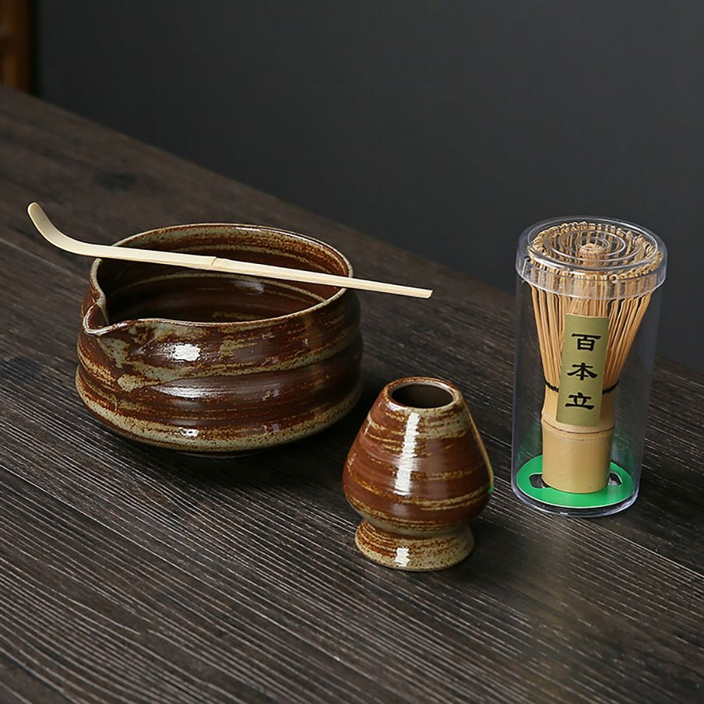 4PCS New Bamboo Ceramic Japane - Bamboo Whisk Chasen 리뷰 및 가격