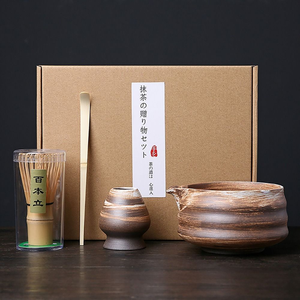 4PCS New Bamboo Ceramic Japane - Bamboo Whisk Chasen 리뷰 및 가격
