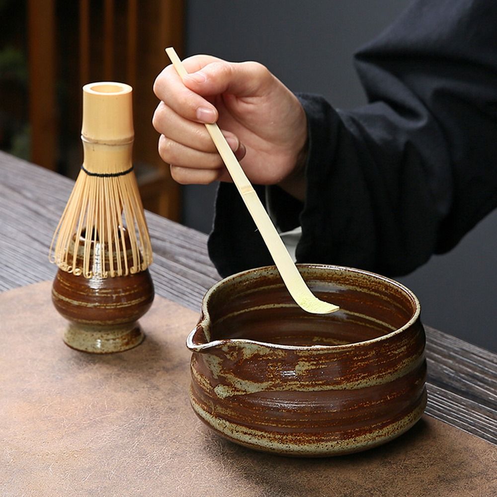 4PCS New Bamboo Ceramic Japane - Bamboo Whisk Chasen 리뷰 및 가격