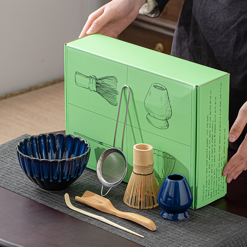 6pcs Set Japanese Matcha Whisk - Bamboo Whisk Chasen 리뷰 및 가격