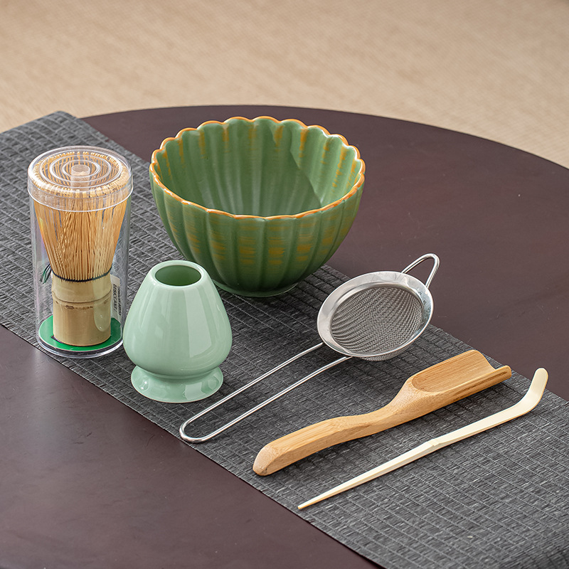 6pcs Set Japanese Matcha Whisk - Bamboo Whisk Chasen 리뷰 및 가격