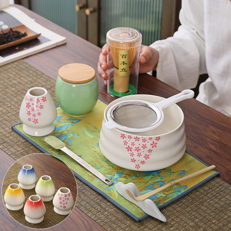 Japanese Ceramic Matcha Green  - Bamboo Whisk Chasen 리뷰 및 가격